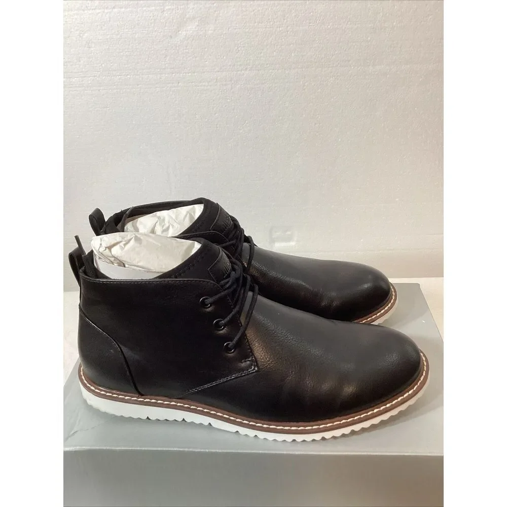 unlisted kenneth cole boots‎ Russel Black Size 10.5 Medium SKU # 3057